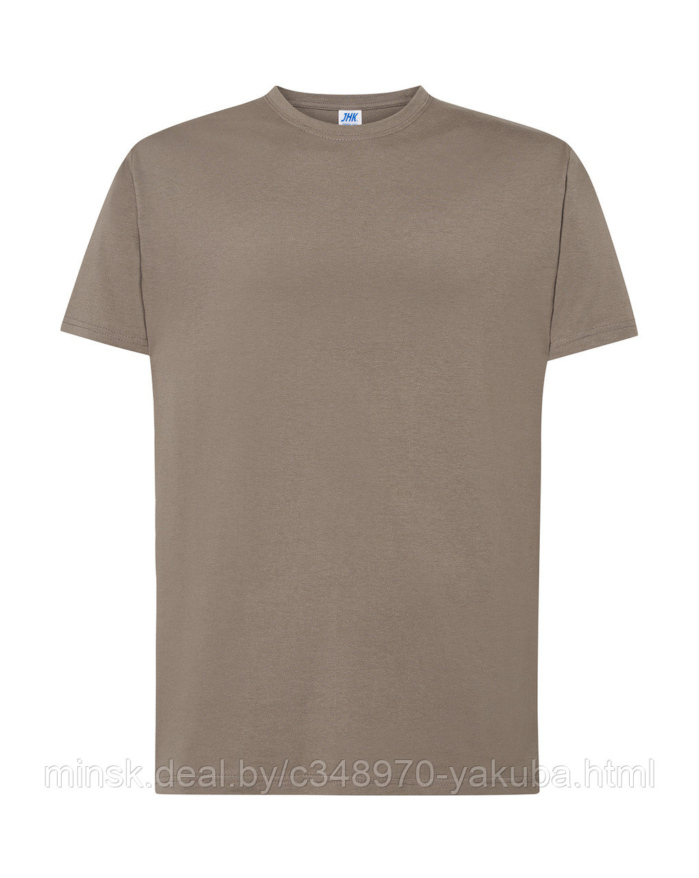 Майка серая (фуфайка, футболка) мужская, размер S-XXL REGULAR T-SHIRT MAN ASH MELANGE - фото 3 - id-p61893633