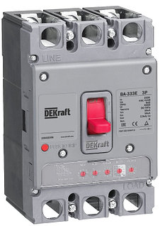 Автоматический выключатель  электронный расцепитель селективный Dekraft ( Schneider Electric ) 3P 125А 50кА