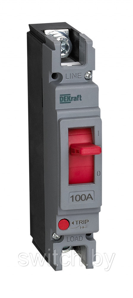 Силовой автоматический выключатель 1P 100A 20кА ВА-301 28018DEK - фото 1 - id-p198603686
