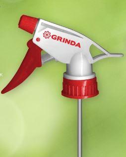 GRINDA PH головка-пульверизатор для пластиковых бутылок, цвет красный/белый