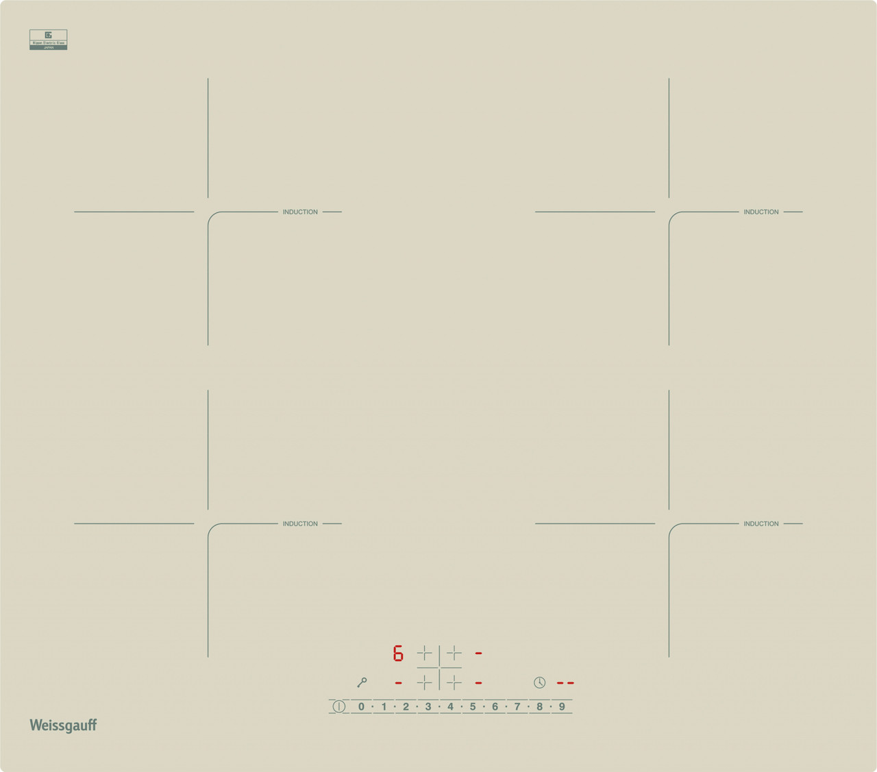 Индукционная варочная поверхность Weissgauff HI 640 GSC