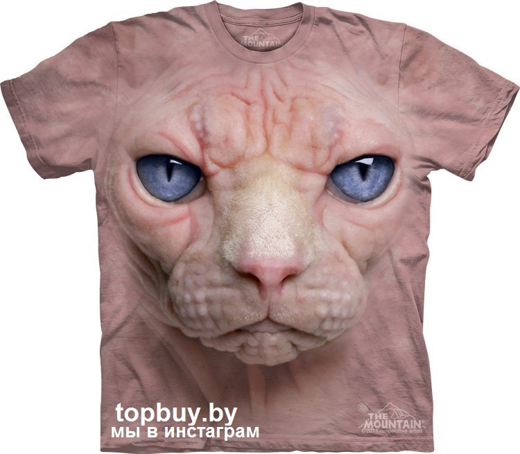 Футболка "Hairless Pussycat Face".