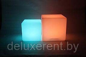Светящиеся кубы LED аренда