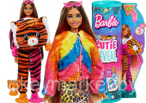 Кукла Barbie Cutie Reveal Тигр HKP99, фото 3