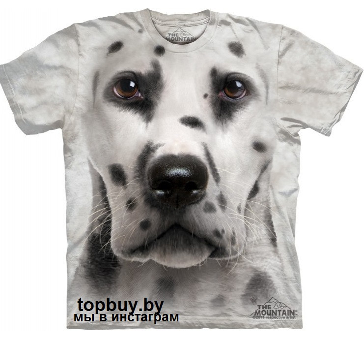 Футболки Dalmatian Face. - фото 1 - id-p112975170