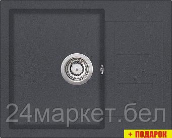 Кухонная мойка Aquasanita Tesa SQT102AW (графит 222)