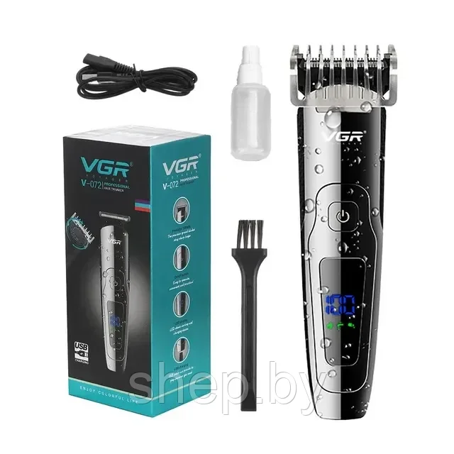 Триммер для волос VGR V-072, серебристый - фото 1 - id-p198677901