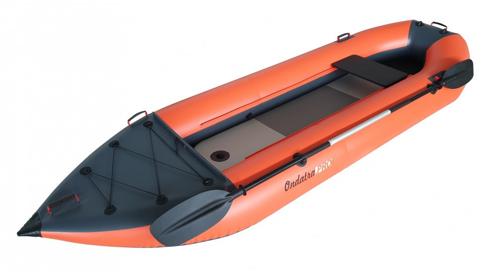 Каяк рыболовный Ондатра 360 (Оранжевый) - фото 5 - id-p198680105