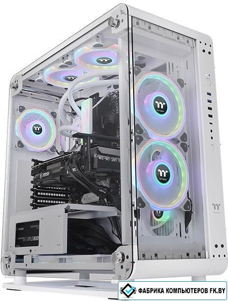 Корпус Thermaltake Core P6 Tempered Glass Snow CA-1V2-00M6WN-00 - фото 1 - id-p198680311