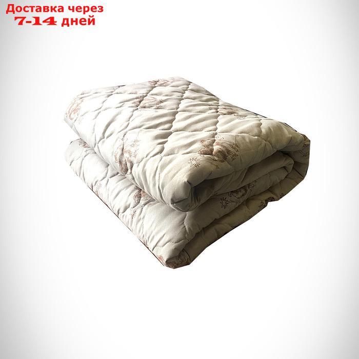 Одеяло Верблюжья шерсть 172х205 см 300 гр, пэ, чемодан - фото 1 - id-p198559131
