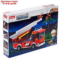 Конструктор "Пожарная машина с лестницей", 269 деталей
