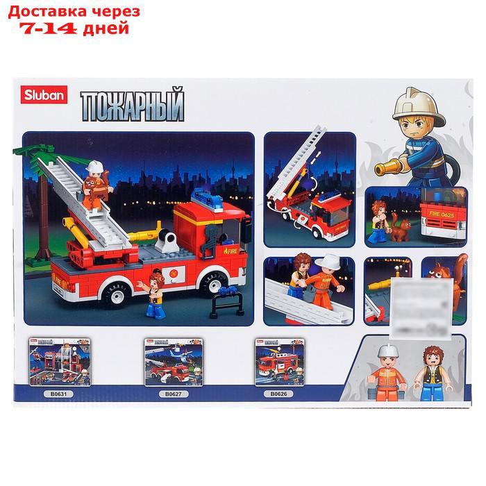 Конструктор "Пожарная машина с лестницей", 269 деталей - фото 2 - id-p198556056