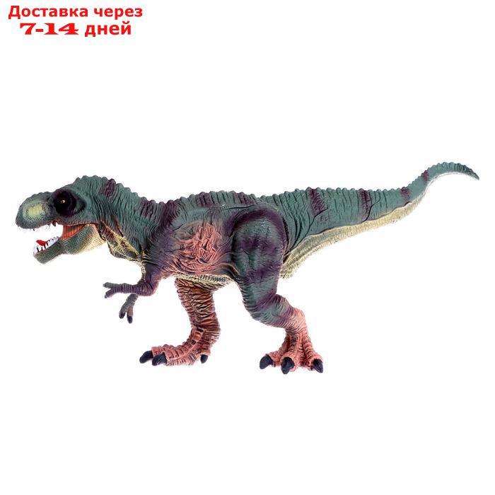 Фигурка динозавра "Тираннозавр", длина 32 см, мягкая - фото 2 - id-p198559889