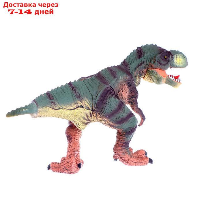 Фигурка динозавра "Тираннозавр", длина 32 см, мягкая - фото 3 - id-p198559889