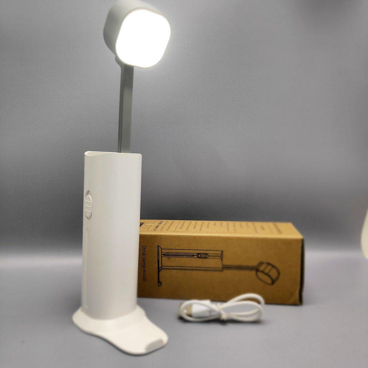 Универсальная портативная лампа Roссi модель D16 (лампа, фонарик, powerbank 2600 mAh, 3 режима свечения) с - фото 10 - id-p197761942