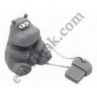 USB Flash (флешка) 16Gb Iconik RB-HIPPO-16GB Бегемот, КНР