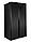 Холодильник с инвертором MAUNFELD MFF177NFB черный, фото 4