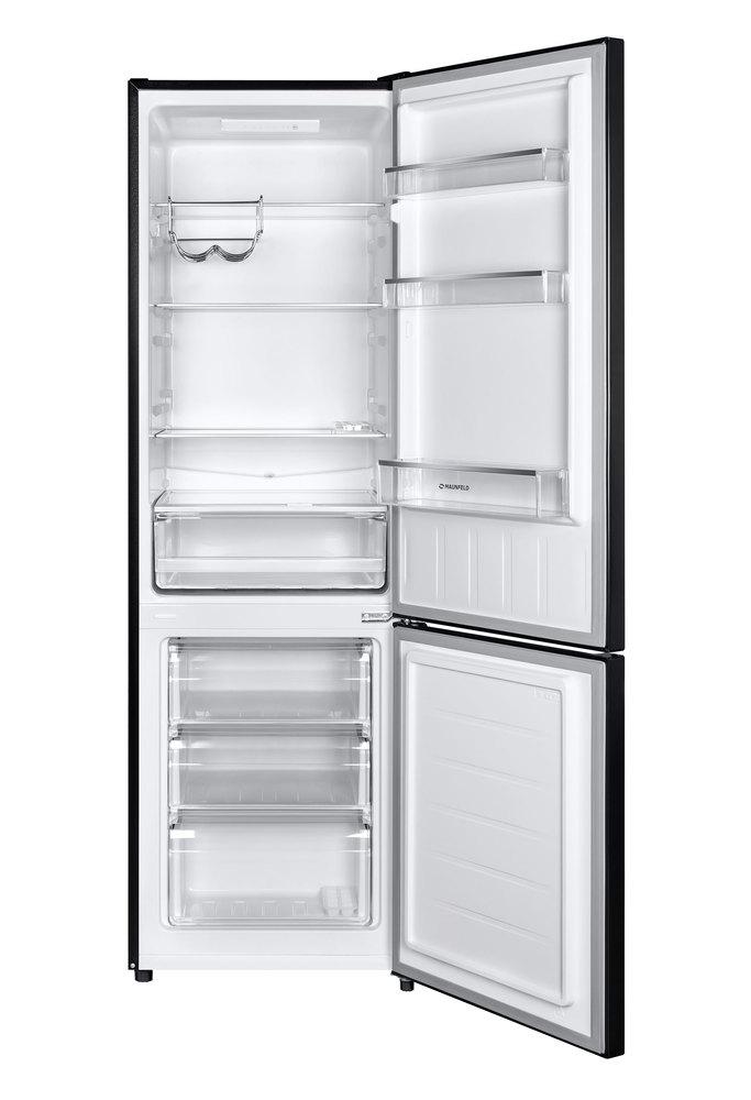 Холодильник MAUNFELD MFF176SFSB черная нерж. сталь - фото 3 - id-p198694654