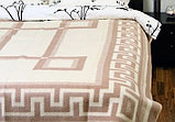 Шерстяное одеяло "Vladi" 200х220 04/ГРЕЦИЯ, бел-беж ОШЖ-20/580, фото 2