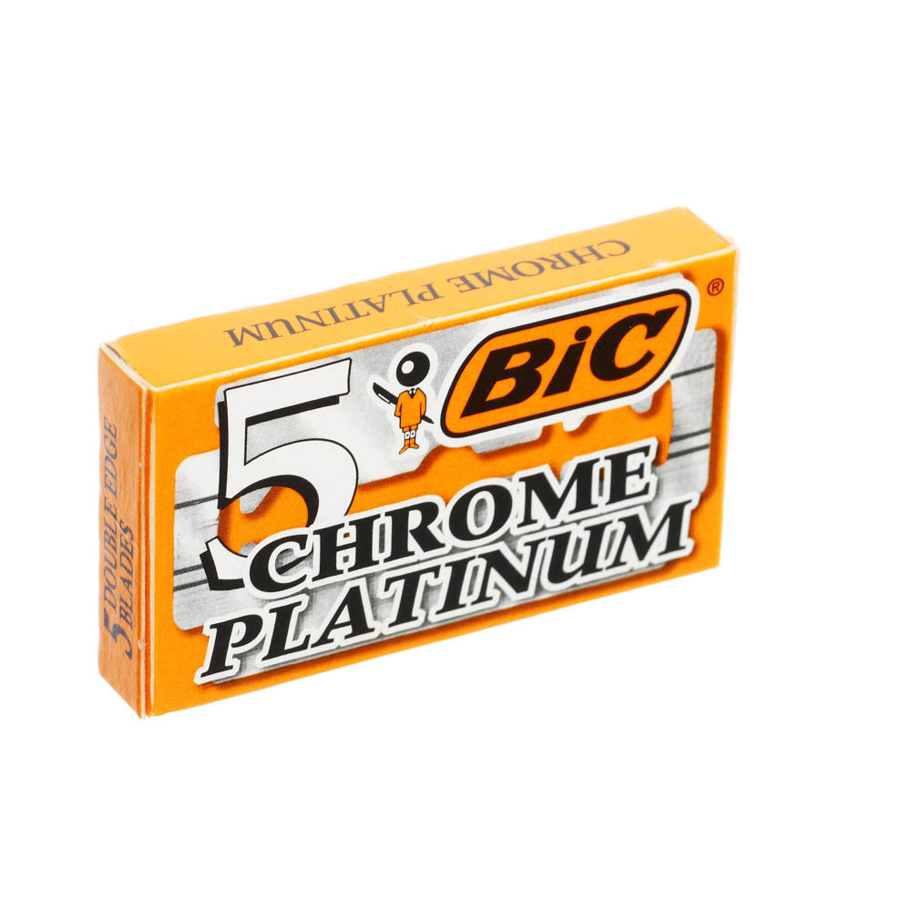 Лезвия двусторонние BIC Chrome Platinum К5 946-016