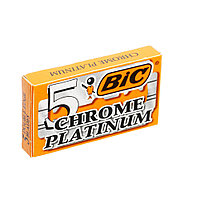 Лезвия двусторонние BIC Chrome Platinum К5 946-016