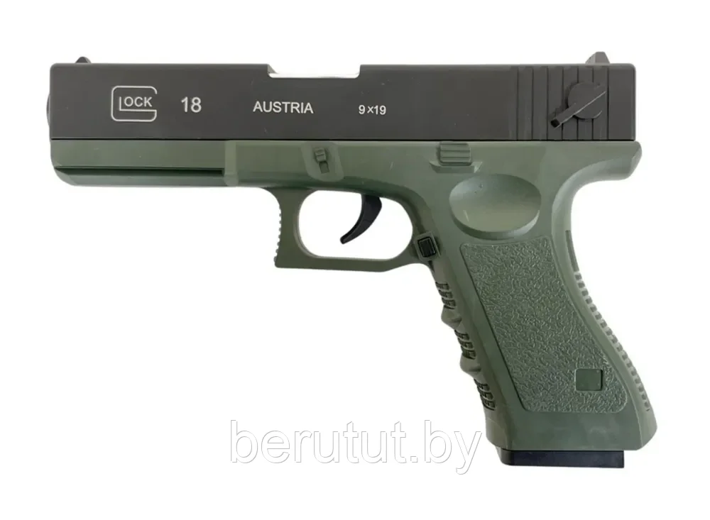 Glock 18 Детский пневматический пистолет с глушителем - фото 5 - id-p198721737