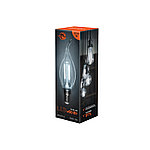 Лампа светодиодная филаментная диммируемая Свеча на ветру C37 7,5W E14 4000К REXANT 604-106