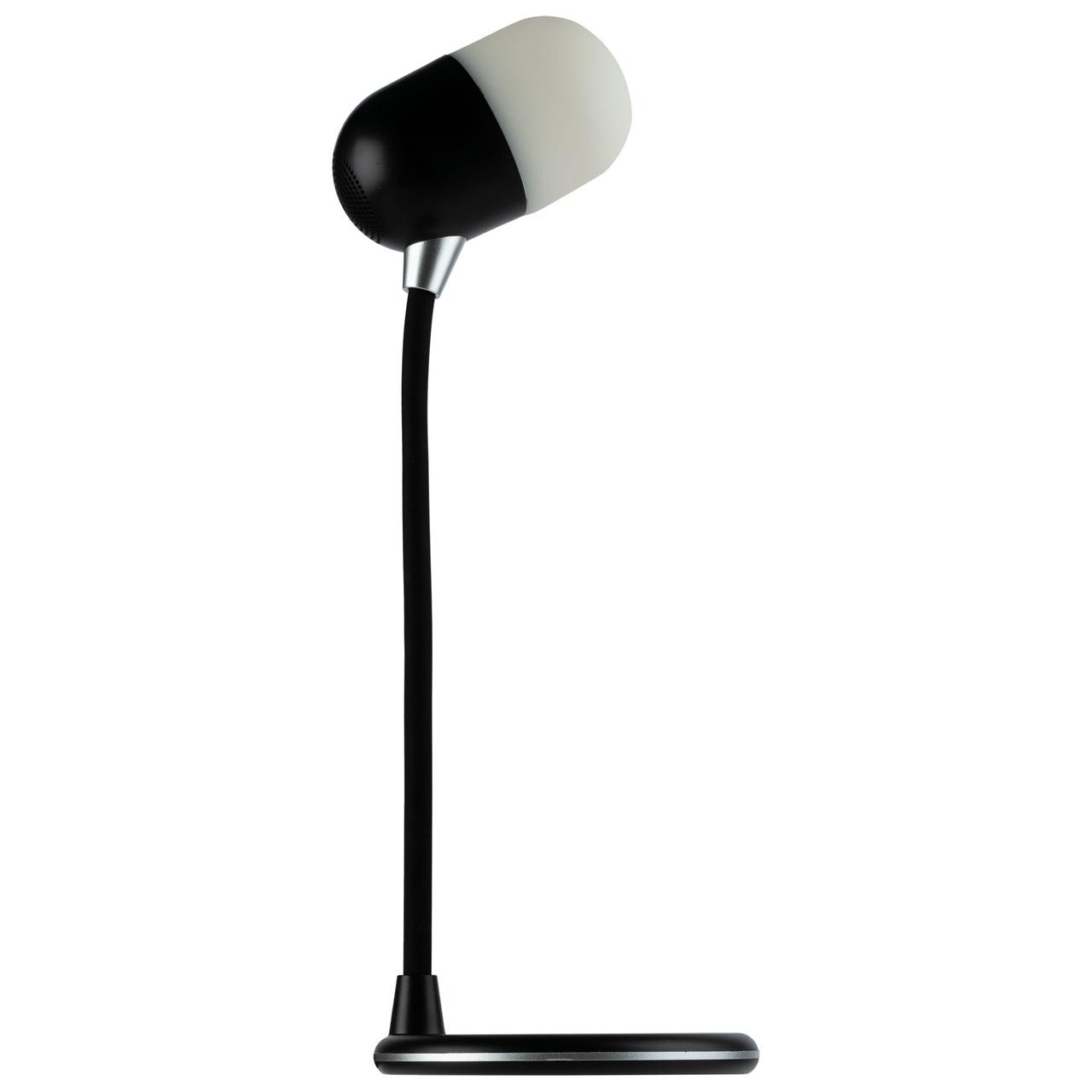 Настольная LED-лампа с функцией беспроводной зарядки и bluethooth колонки 3 в 1 L4 Lamp Speaker with Wireless - фото 5 - id-p198735316