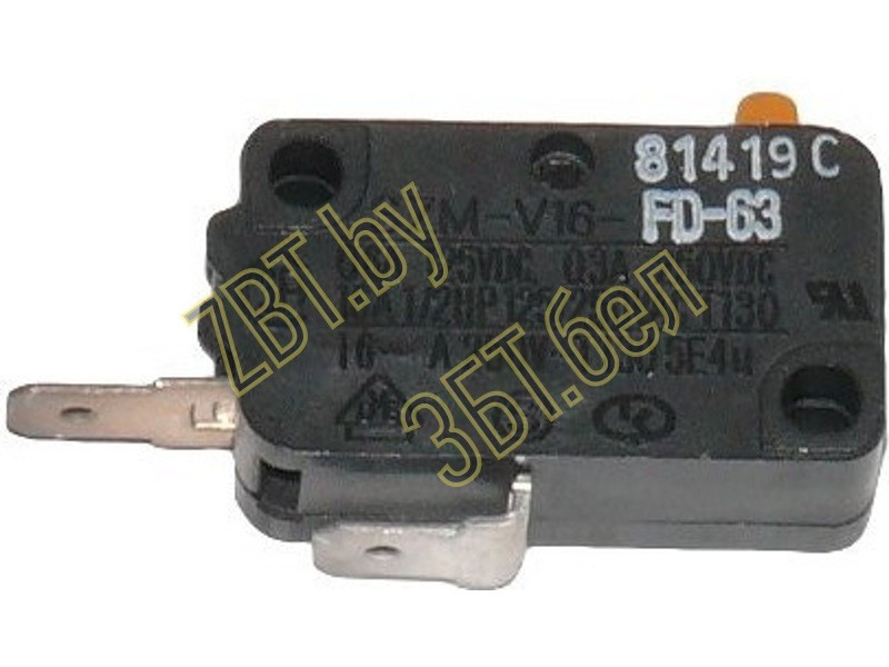 Микропереключатель для микроволновой печи Samsung 3405-001034 (125/250 VAC, 16A)