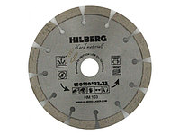 Алмазный круг 150х22,23 мм по ж/бетону Hard Materials HILBERG (Лазерная сварка. Обрабатываемый