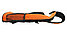 Рюкзак 13.3" KREOLZ S107O, нейлон, черно-оранжевый, фото 2