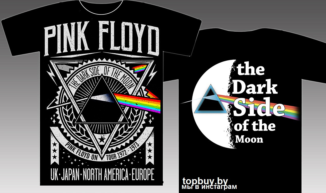Футболка Pink Floyd "The dark side of the moon"-2.