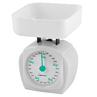 Весы кухонные на 5кг механические HS-3005М цвет белый HOMESTAR