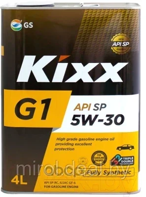 Моторное масло Kixx G1 SP 5W30 / L215344TE1 - фото 2 - id-p198751436