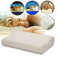 Подушка ортопедическая MEMORY FOAM профилированная большая