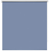 Рулонная штора блэкаут «Плайн», 160х175 см, цвет васильковый