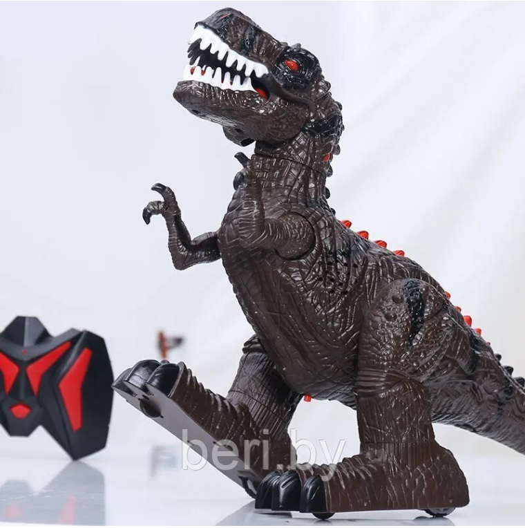666-9A Динозавр на пульте управления, динозавр со световыми и звуковыми эффектами - фото 4 - id-p198751741