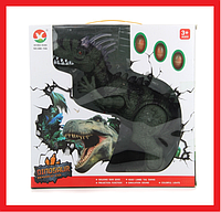 666-14A Динозавр на пульте управления, динозавр несет яйца, свет, звук, проектор