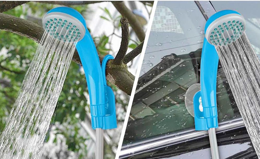 Походный переносной душ Portable Outdoor Shower с акуммулятором и зарядкой от USB - фото 6 - id-p198760474