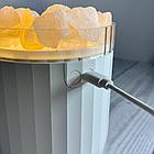 Увлажнитель - ароматизатор с кристаллами соли светодиодный "Crystal Fog", 400 ml, фото 9