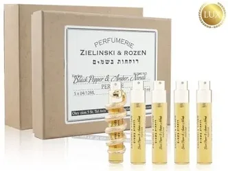 Подарочный парфюмерный набор Zielinski & Rozen Black Pepper & Amber, Neroli Edp 5x12 ml (Lux Europe)