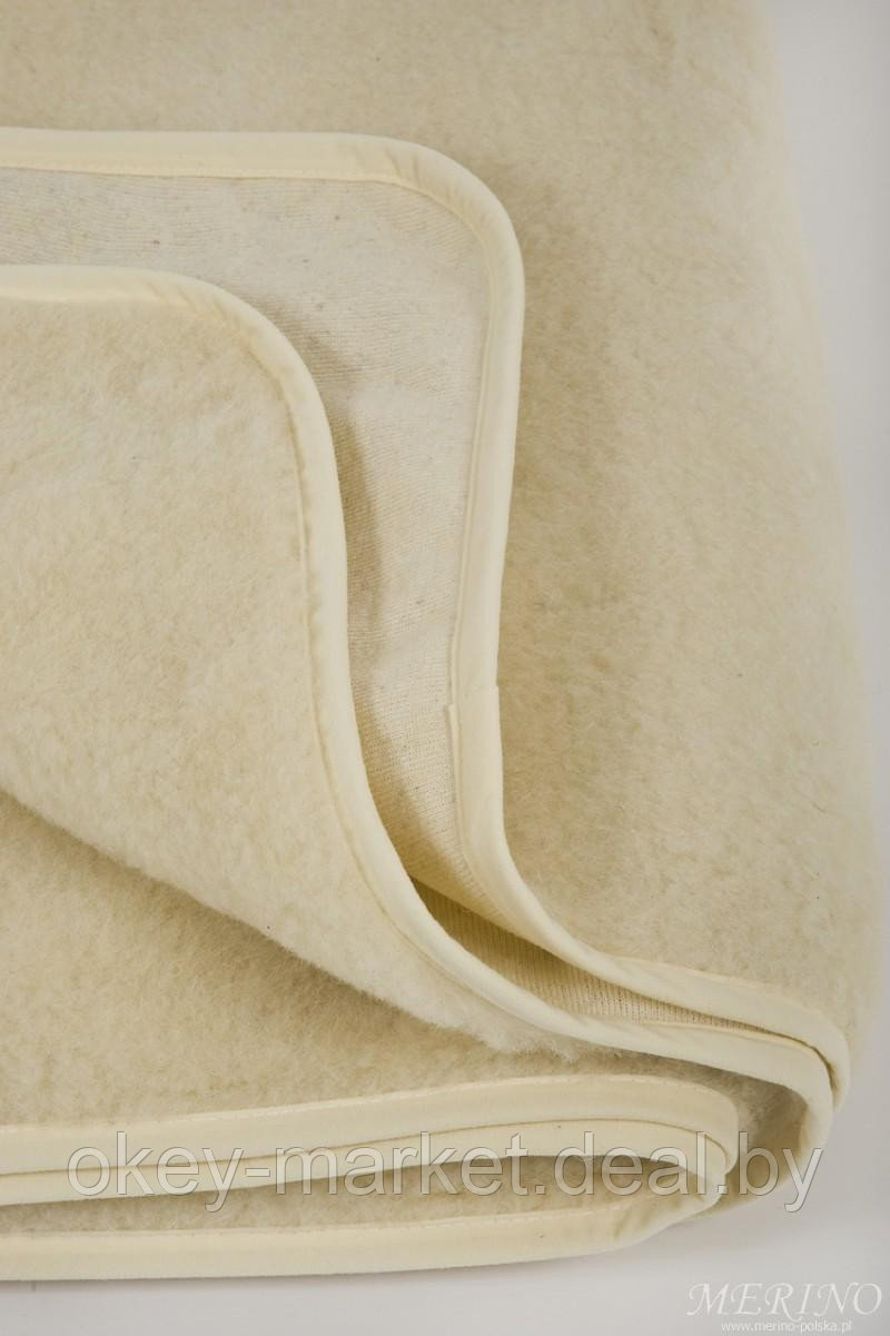 Одеяло из шерсти австралийского мериноса с открытым ворсом.Размер 220х200. - фото 8 - id-p4593698