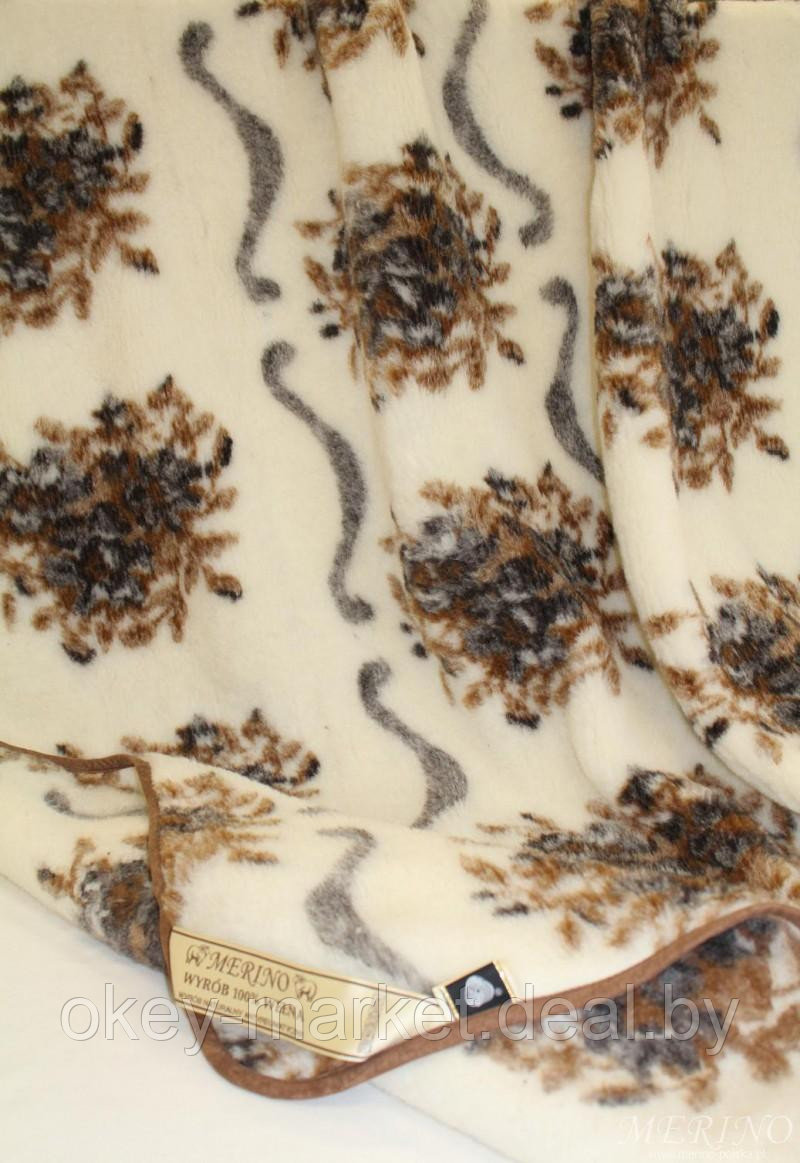 Одеяло из шерсти австралийского мериноса с открытым ворсом.Размер 160х200. - фото 4 - id-p4594306