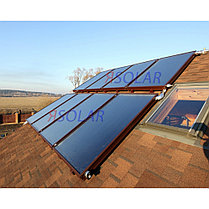 Солнечный коллектор плоский ЯSolar Lite1500 Вт/Размер 2070x1070х103 мм/ Стекло 92%/ Площадь абсорбера 2,0 м2, фото 2