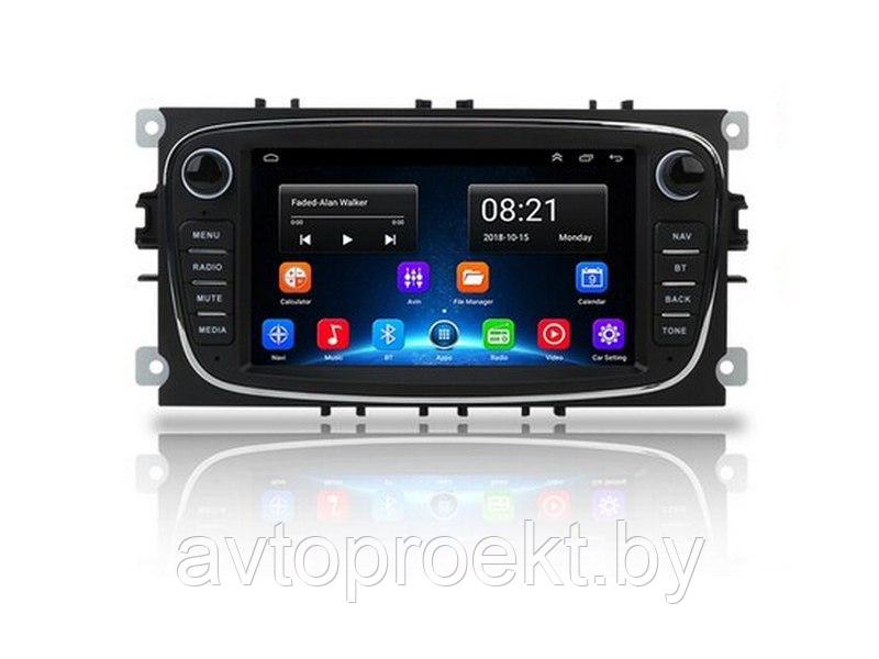 Штатная магнитола 2 DIN 7" Android для Ford 2/32 Gb