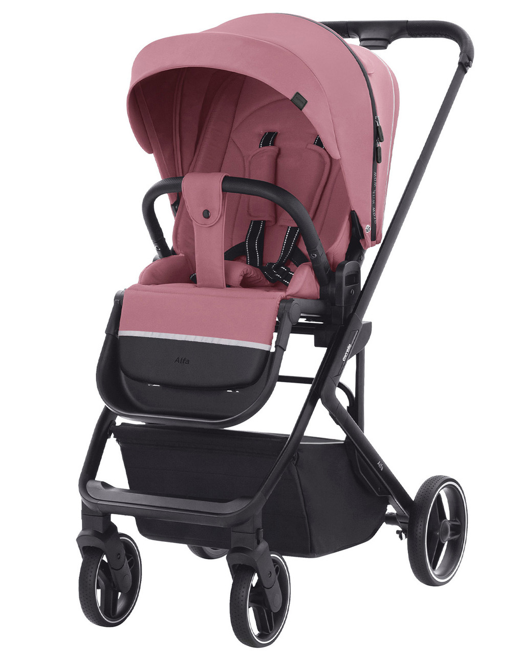 Детская коляска  CARRELLO  Alfa  CRL-5508 розовый