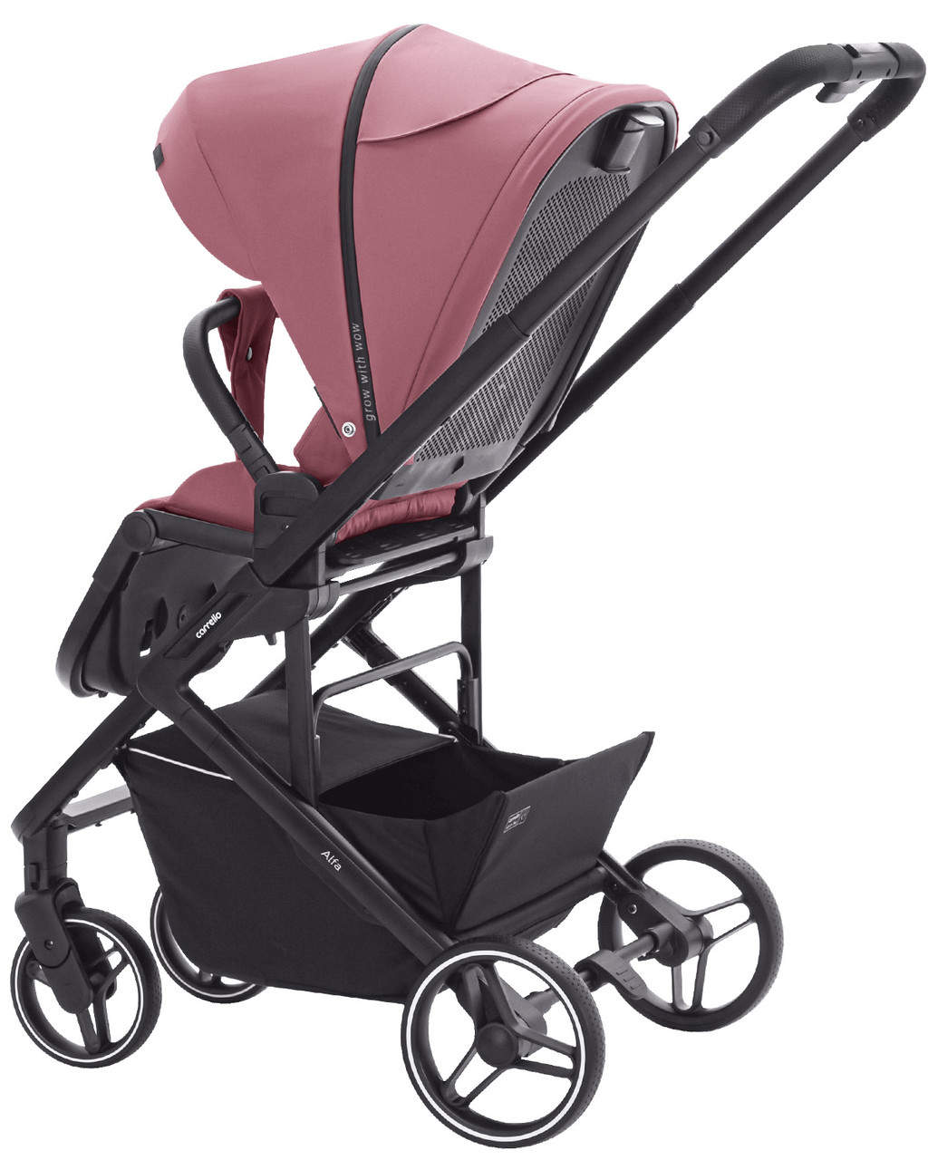 Детская коляска CARRELLO Alfa CRL-5508 розовый - фото 2 - id-p198774500