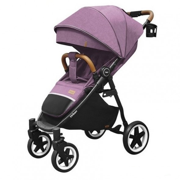 Коляска прогулочная Baby Tilly Urban AIR  T-167  (надувные колеса) розовый