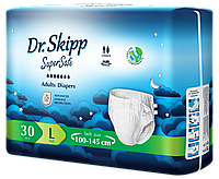 Подгузники для взрослых Dr. Skipp Super Safe L, (Размер 3 (L) , 30 шт.)