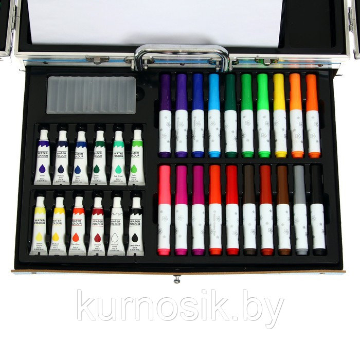 Набор для рисования Calligrata в чемоданчике, синий - фото 4 - id-p198774707